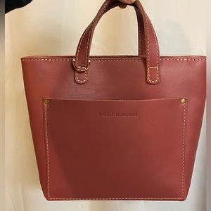 Guava Zippered Mini Crossbody from Portland Leather Goods